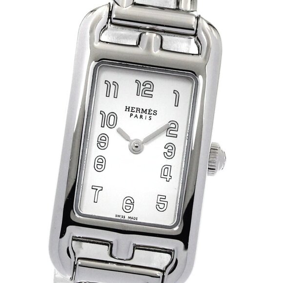 HERMES Nantucket NA2.110 Silver Dial Quartz Ladies Watch_888055 - Picture 1 of 7